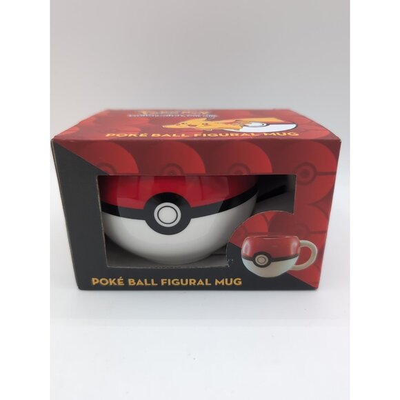 Funky Other - Pokémon Poké Ball Figural Mug New